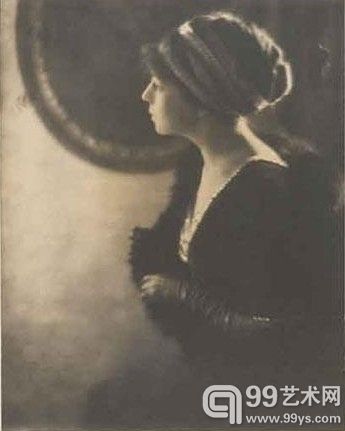 阿道夫·德·梅耶尔男爵（1868-1949），Belle da Costa Greene摄影肖像，1910