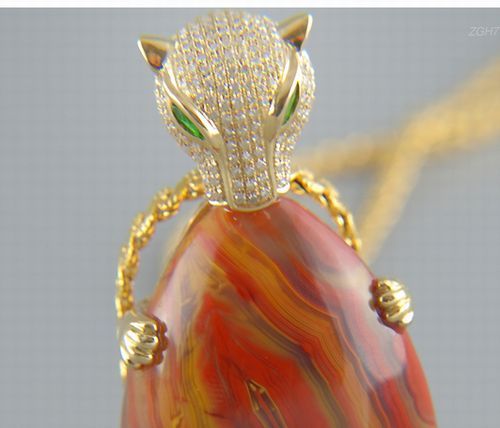 高端镶嵌战国红