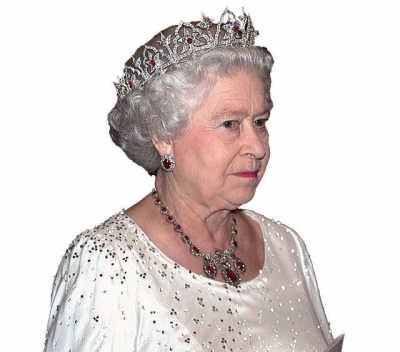 英国女王伊丽莎白二世红宝石王冠
