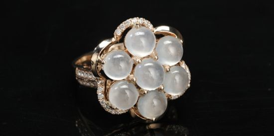 翡翠戒指 5.7g（总重） 珠宝玉石乐淘汇