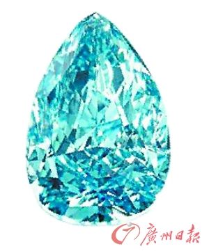 鲜彩蓝钻石