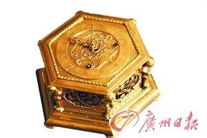 耶利米·百富 六边形平卧式台钟