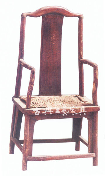 图2 明万历上海潘允征墓出土的南官帽椅