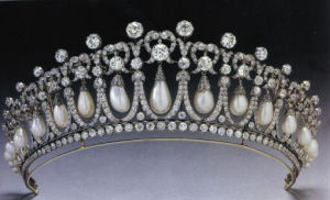 戴安娜王妃蓝宝石珍珠项链
