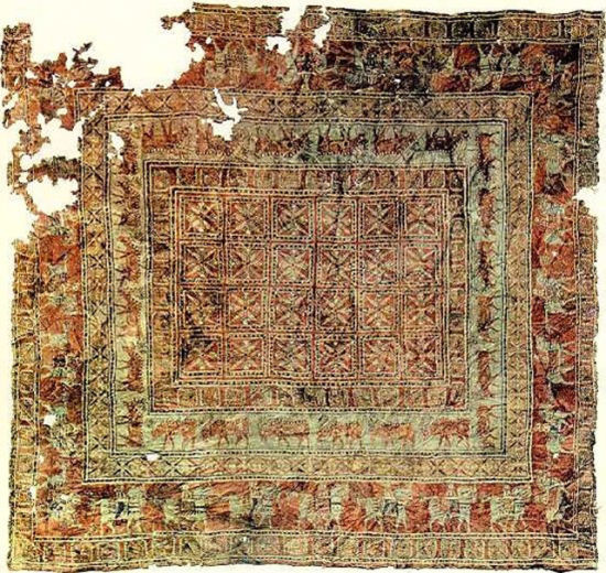 现存最古老的地毯Pazyryk