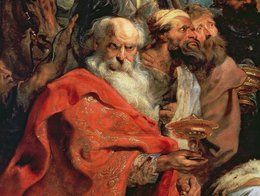 在画家贝彼得·保罗·鲁本斯于1624年《三圣贤之旅》的作品中，红色颜料中释放出的汞使得该作品中某些地方出现黑色斑点