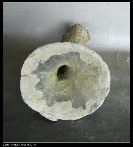 图2-2汉代陶塑龙头排水漏斗