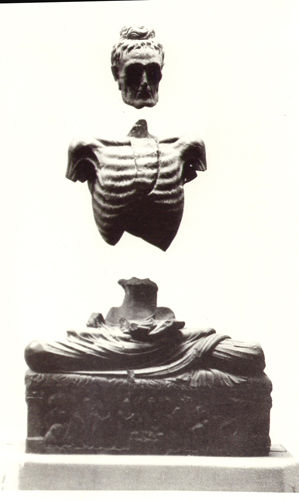 3. 犍陀罗石雕苦行像