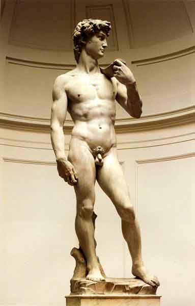 米开朗基罗的雕塑《大卫》