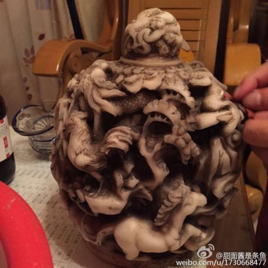 　　网友晒出的“古董”