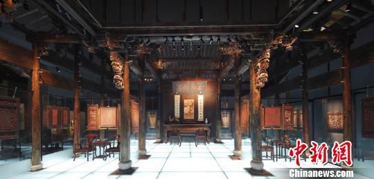 中国木雕博物馆生活厅 中国木雕博物馆供图 摄