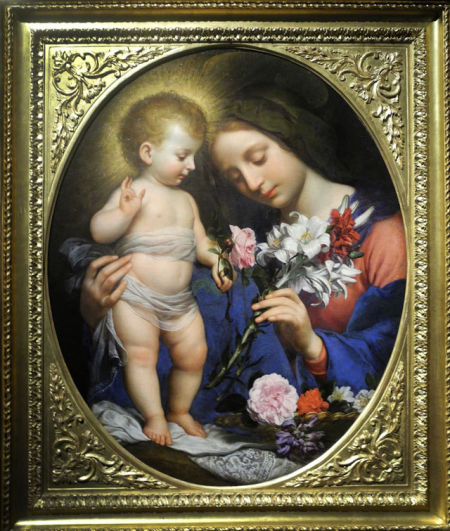 　　▲ 《圣母圣子图》，Carlo Dolci