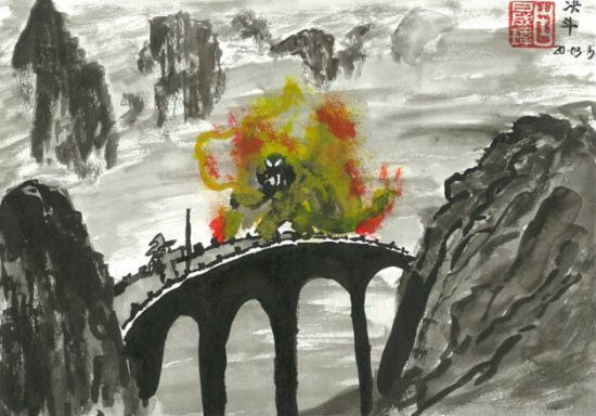 　　关关雎鸠，在河之洲。窈窕“皮卡”，君子好“丘”。