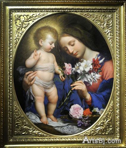 《圣母圣子图》，Carlo Dolci