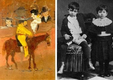 九岁时毕加索就创作出《骑马的斗牛士》