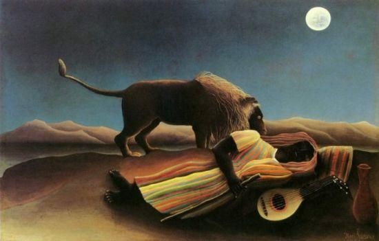 《沉睡的吉普赛人》