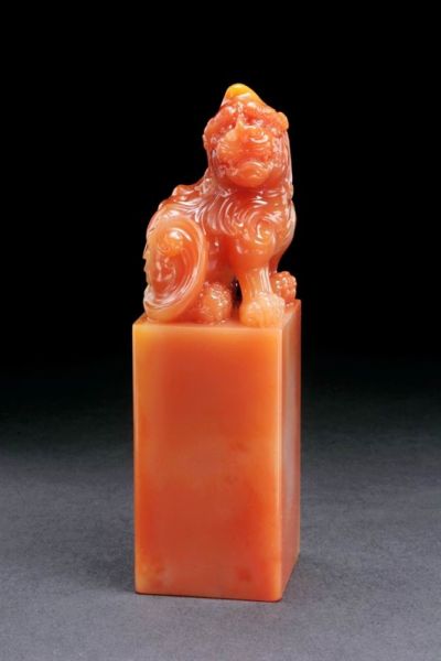 郑颖艺刻善伯石2.7x2.7x8