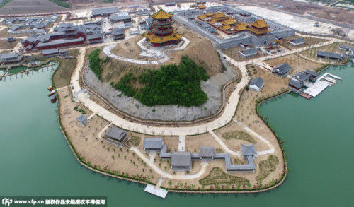 圆明新园福海。