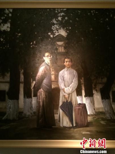 图为展览作品之一。　谢盼盼　摄