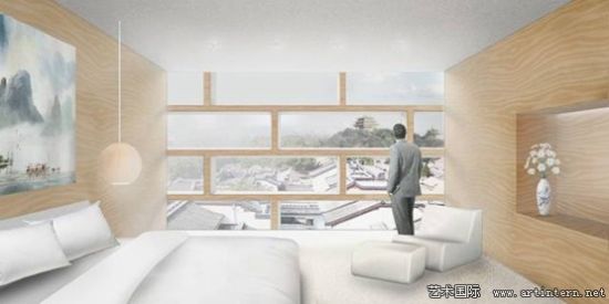 嘉德艺术中心内还设置有酒店及餐厅