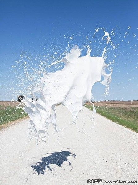 艺术家让色彩奔跑起来