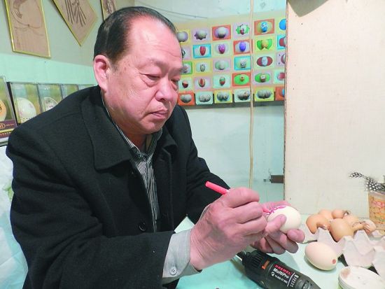 蛋壳也能玩成艺术品