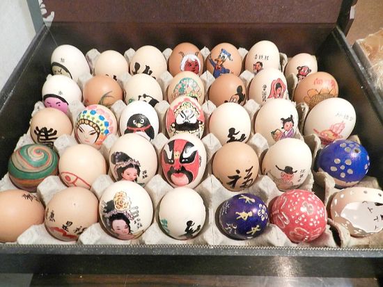 蛋壳也能玩成艺术品