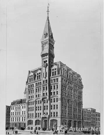 1875年，纽约论坛报大厦