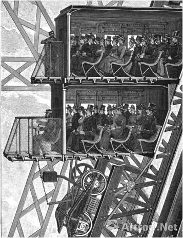 1889年，埃菲尔铁塔