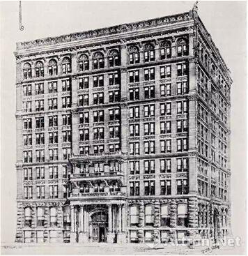 1885年，家庭保险大楼
