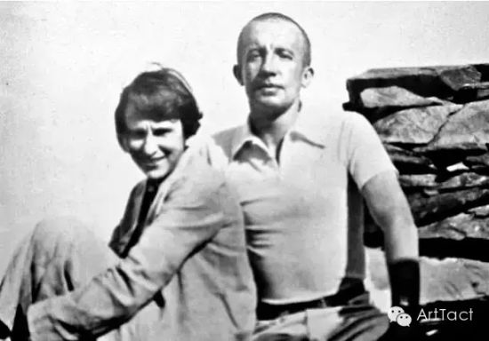 　　加拉和第一任丈夫保尔·艾吕雅