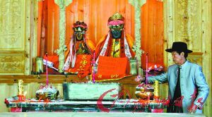 中国佛僧肉身宝像