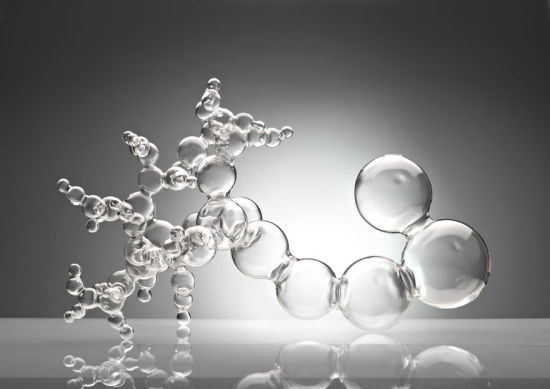 美呆！意艺术家吹制玻璃打造纯美通透工艺品