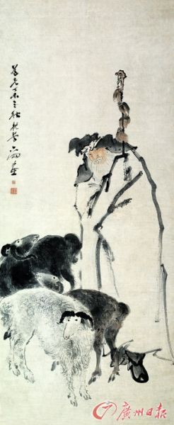 清 郎世宁 《开泰图》（台北故宫博物院藏）