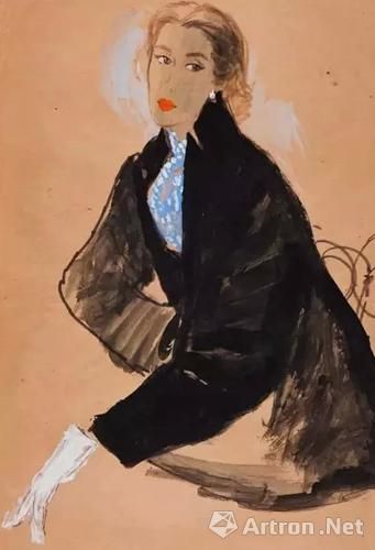 世界上最会画画的间谍：战后变身时尚插画师