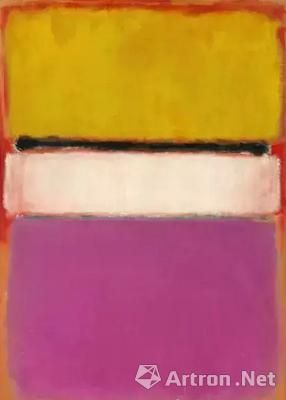 　　马克·罗斯科，《白色中心》(White Center)