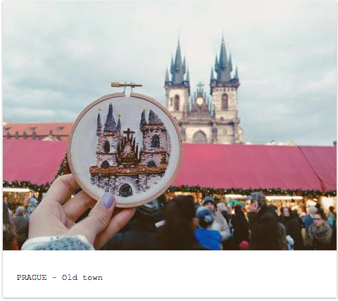 神技艺！艺术家织出来的旅行照