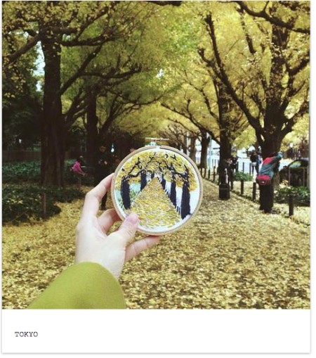 神技艺！艺术家织出来的旅行照