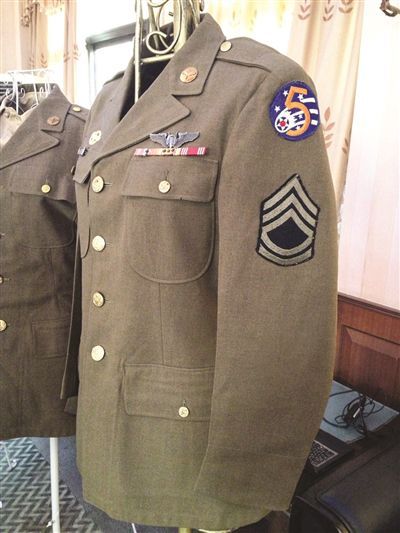 飞虎队飞行员军装