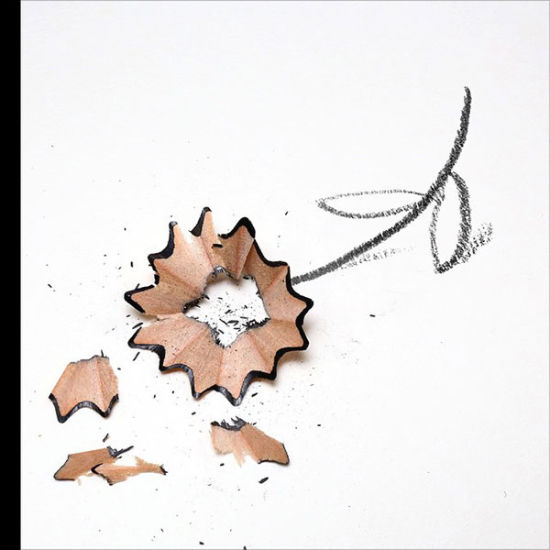 　　物尽其用，小铅笔~