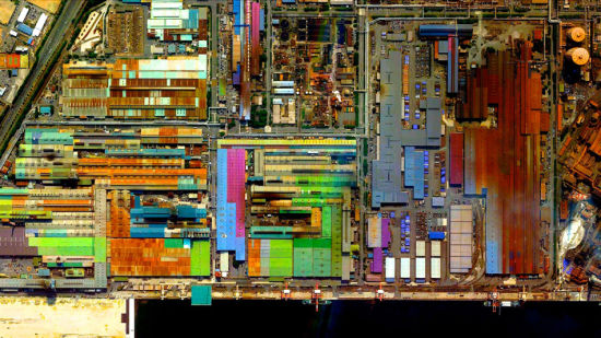 　日本东海爱知县的工业区