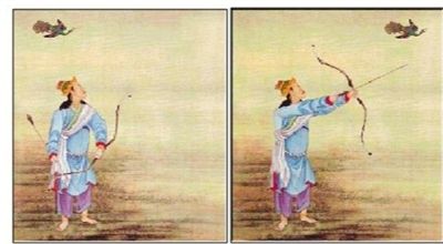 动画版《雍正行乐图》视频截图。