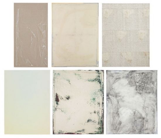 一幅画可以是毫无变化的米黄色……