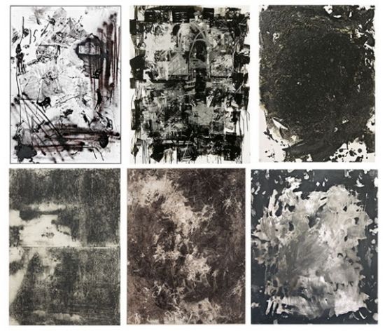 这六幅画作出自六位不同的艺术家