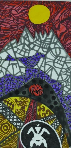 孙甲平作品——《白山人》 孙甲平供图