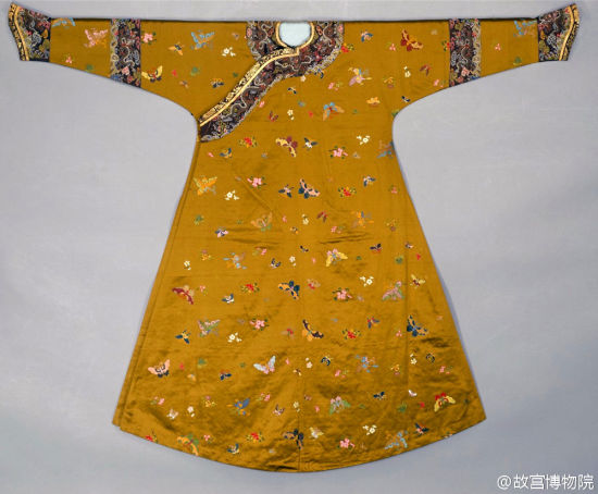 清代后妃既温暖又好看的冬衣棉袍