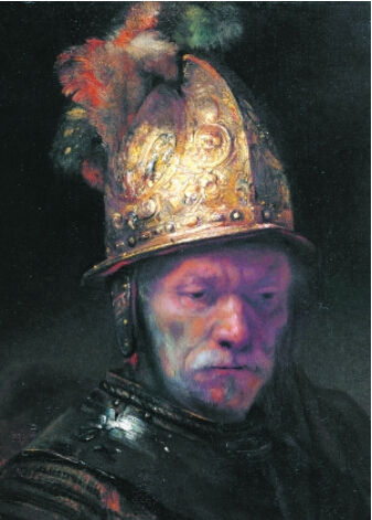 在长达几个世纪的时间里，《戴金盔的男子》一直被认为是伦勃朗的杰作。