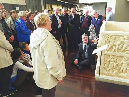 　梵蒂冈博物馆的专业讲解