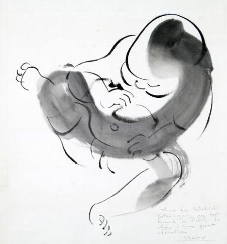 野口勇《男婴》 1930年作 密歇根大学美术馆藏