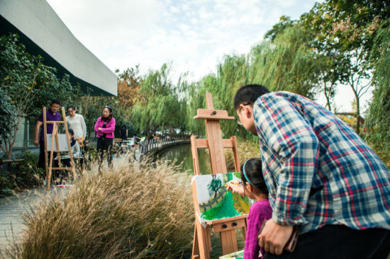 艺术对对碰活动-写生